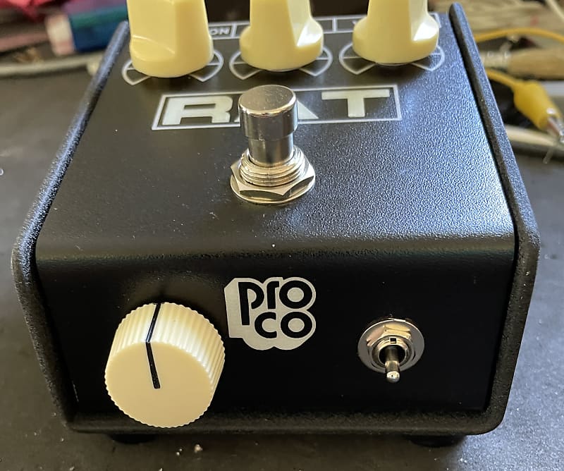 Minty-Fresh ProCo RAT with Upgrades and NOS 1986 LM308 Metal