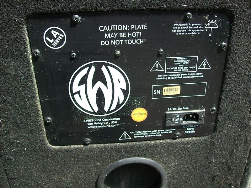 SWR LA SERIES ベース用アンプ　LA15 SWR LA15（中古）【楽器検索デジマート】