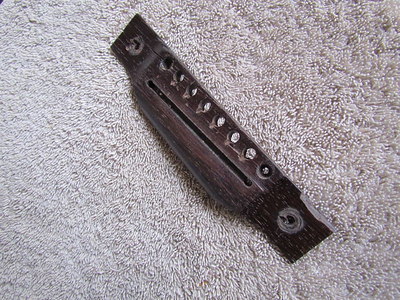 1950's Gibson Acoustic Guitar Bridge For Repair Rosewood J45 Reverb