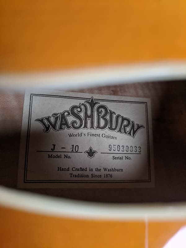 Washburn J3NK Jazz Series Maple Hollowbody Natural