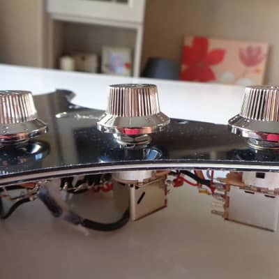 ASAR Boutique Amplification & Pickups HSS NEODYMIUM FULL OPTIONAL METAL / CHROME COVERS 2023 - Chrome / Black image 6