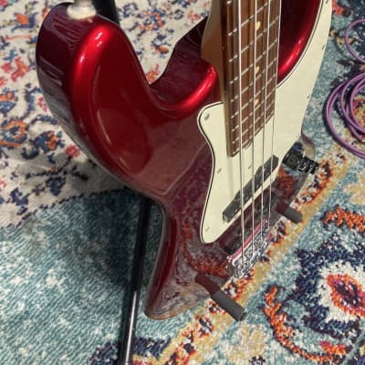 Tom Hamilton's Aerosmith, Sadowsky Red NYC 4-String Bass, PLUS Stage Worn Cowhide Pants!! AUTHENTICATED!! (TH2 #10) image 14