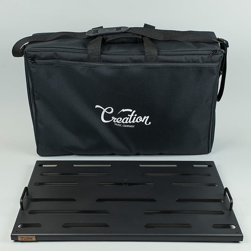 Creation Music Company Aero Series 24x12.5 Pedalboard w/ Case Reverb