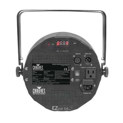Chauvet DJ EZPar 64 RGBA LED Wireless Battery Wash Light Black image 2