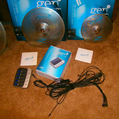 Zildjian GEN16 Cymbal Set COMPLETE Acoustic Low Volume Electronic AE drums drum FREE SHIPPING! image 3