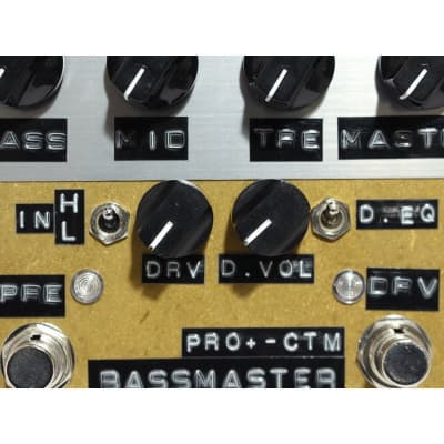 Bass Master Preamp sound test. - YouTube