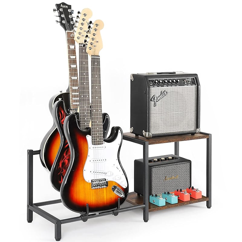 for　Floor　Reverb　Rack　Electric　Accessories,　with　Stand　Black　Bass　Holder,　Guitars　Guitar　Multiple　Guitar　Guitar　Music　Amp　and　Stand,Guitar　Home　Display　Studio　for　Adjustable　Guitar　Guitar　Guitar　Stand,3