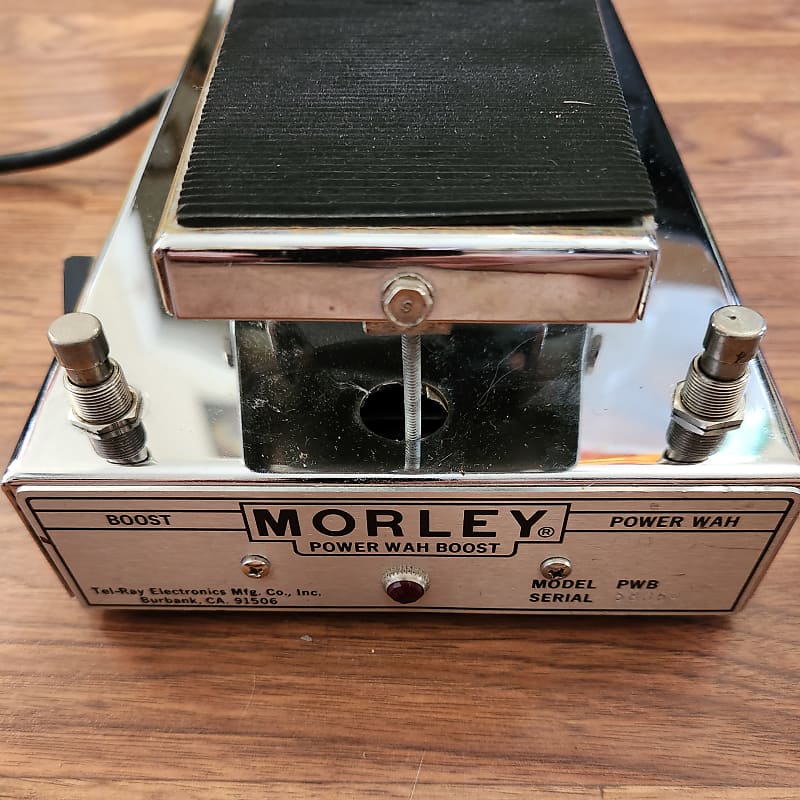 Morley Power wah Boost PWB 1970s - Silver | Reverb Canada