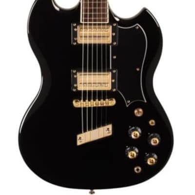 Guild POLARA S-100 Edition Electric Guitar (Black) for sale