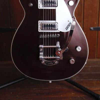 Gretsch G5232T Electromatic Double Jet FT with Bigsby Dark Cherry Metallic Pre-Owned for sale