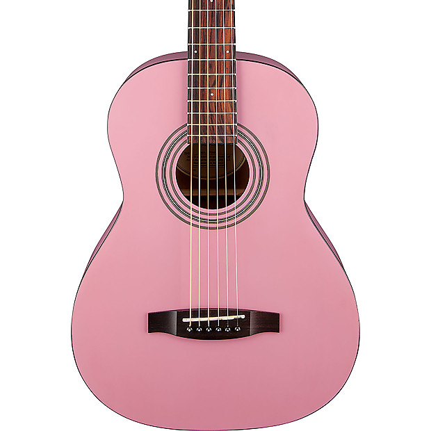 Fender MA 1 3 4 Acoustic Guitar Gloss Pink