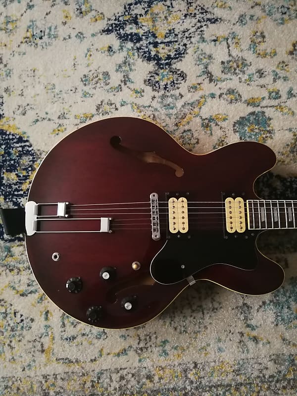 Epiphone Riviera Matsumoku Japan 1980s Wine Red