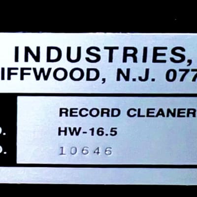 VPI HW 16.5 Record Cleaning Machine image 4