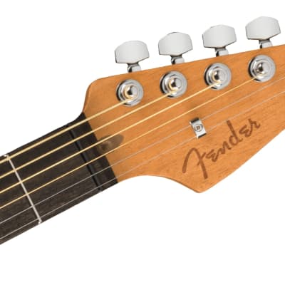 Fender American Acoustasonic Jazzmaster Acoustic Electric Guitar Natural, Ebony Fingerboard image 5
