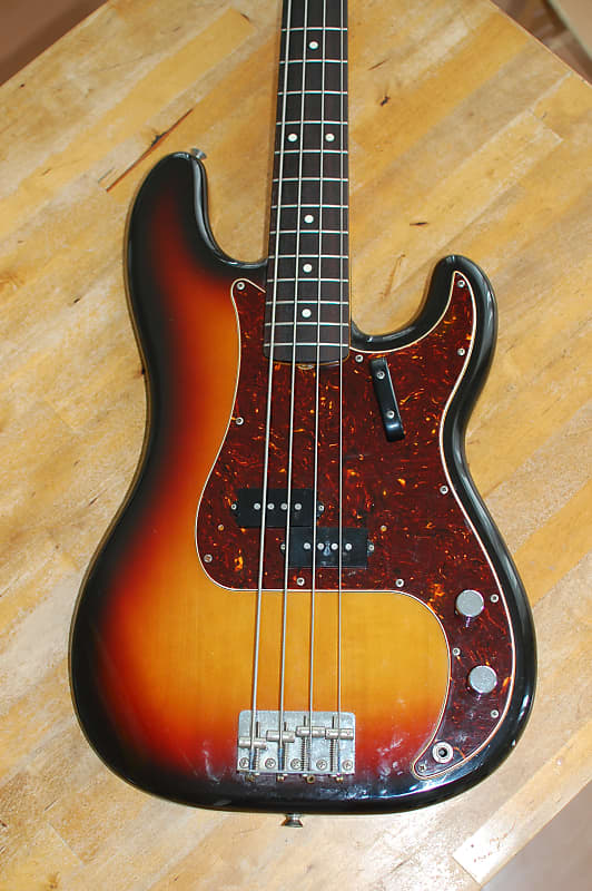 1989 Fender Japan Precision Bass PB 62-80 Fujigen | US-PUs | G-series |  3.81 kg | pickguard upgrade