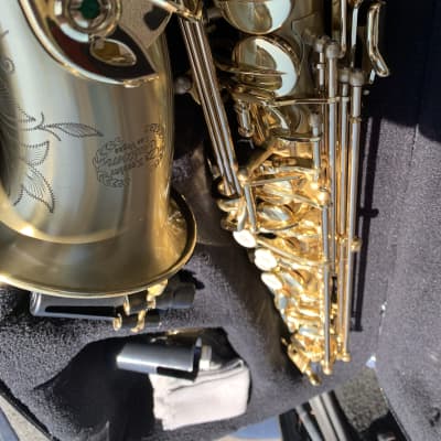 Kessler Custom Matte alto saxophone with case great shape image 9