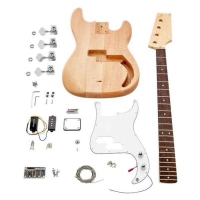 Harley Benton DIY Electric Bass Guitar Kit - P Style for sale