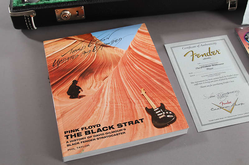Pink Floyd The Black Strat A History of David Gilmour's Black Fender  Stratocaster 3rd Ed +FREE BONUS