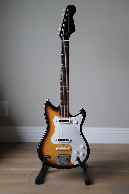 ギター GUYATONE LG-55W VINTAGE 1960s PRO SET UP Tokyo Flood-1964 Guyatone LG-55W Guitar – Drowning in Guitars!