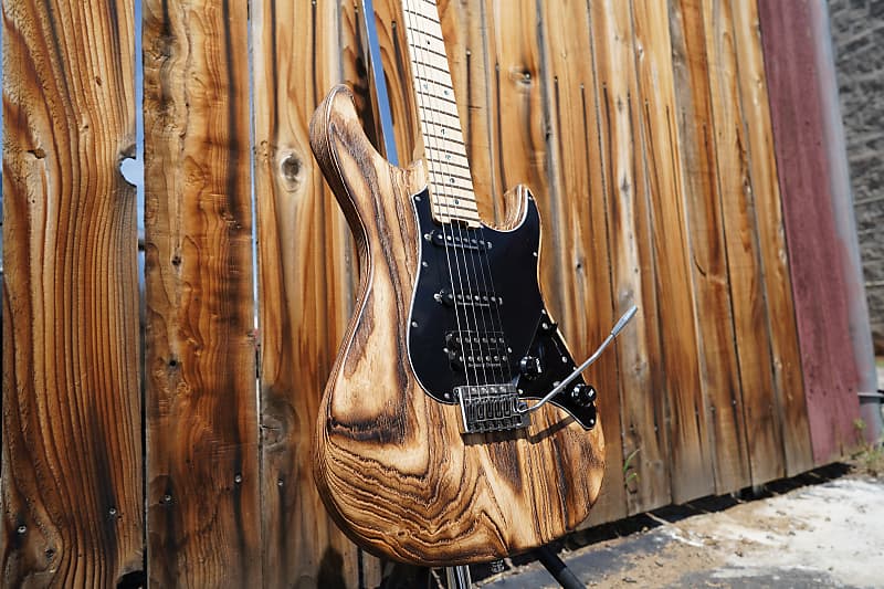 ESP Original Custom Shop Snapper AS-M Driftwood/Burner Satin | Reverb