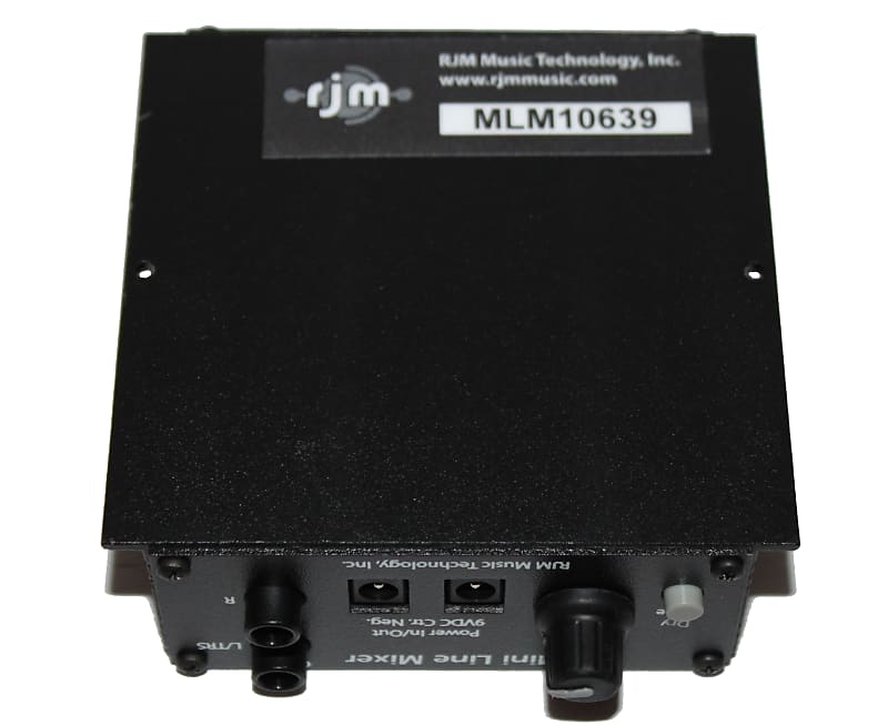 Mini Line Mixer  RJM Music Technology, Inc.