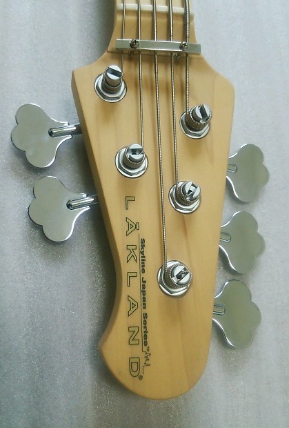 Lakland Skyline Japan SK5DX 2013 Amber | Reverb