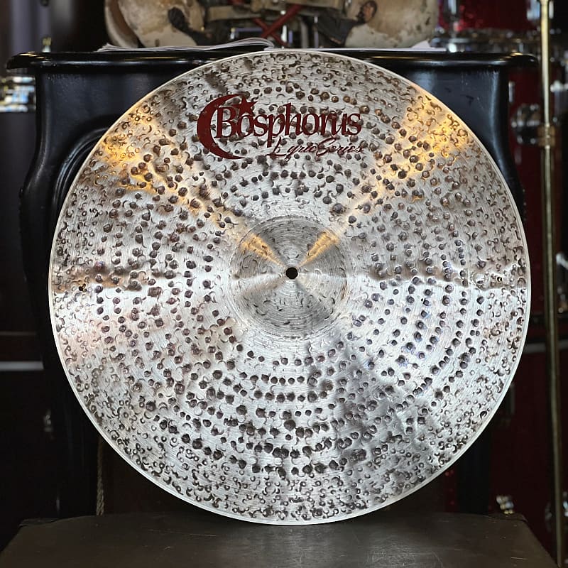NEW Bosphorus 21 Lyric Series Ride Cymbal w/ 3 Rivets 2264g Reverb