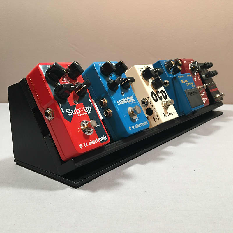 MadPedalBoards Vertical Desktop 21" wide Pedalboard / Reverb