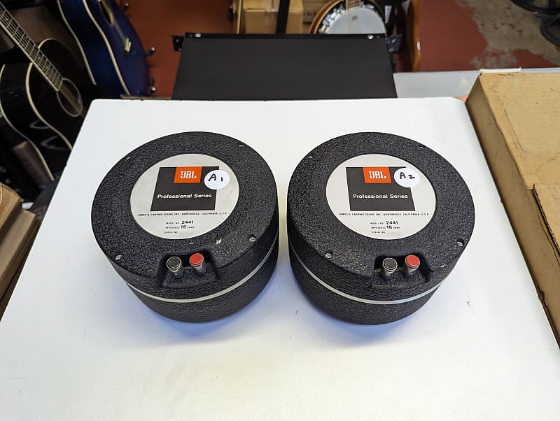 Closet Find! Matched Pair JBL 2441 Alnico Magnet 2
