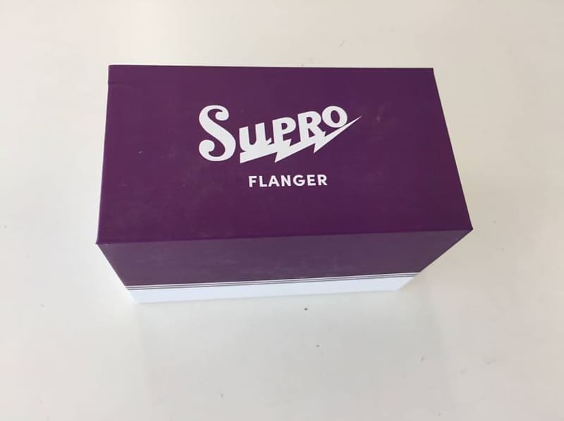 Supro Analog Flanger Pedal w/ Original box & paperwork image 1