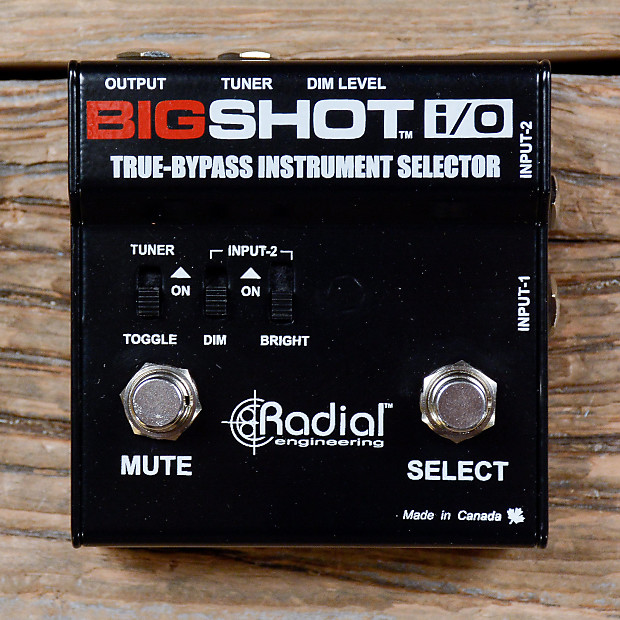 Immagine Radial BigShot i/O True-Bypass Instrument Selector - 2