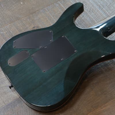 ESP LTD MH-400 Electric Guitar Quilted Green w/ Floyd Rose +