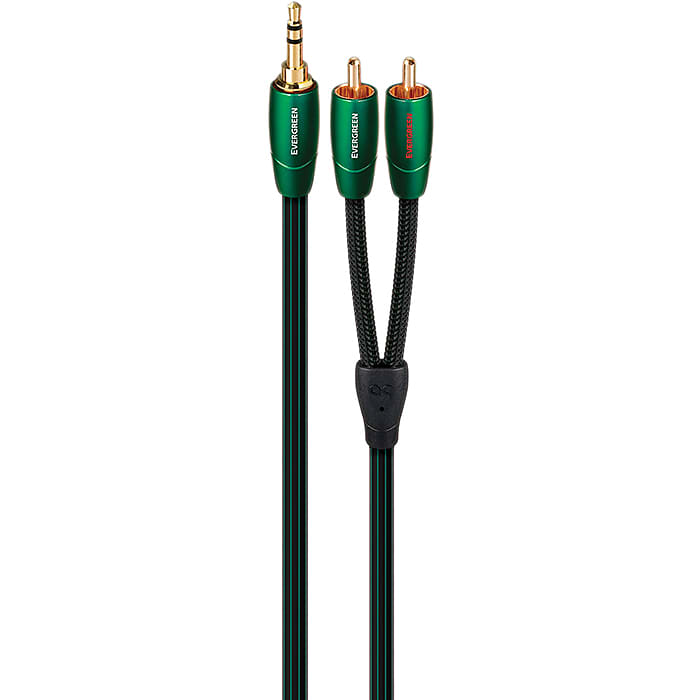 Cable Jack 3.5mm plug RCA socket x2 1.5m black