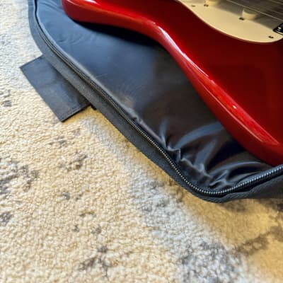 Custom Fender Stratocaster Gilmour Inspired "Red Strat" Candy Apple Red EMG DG20 with Gigbag image 10