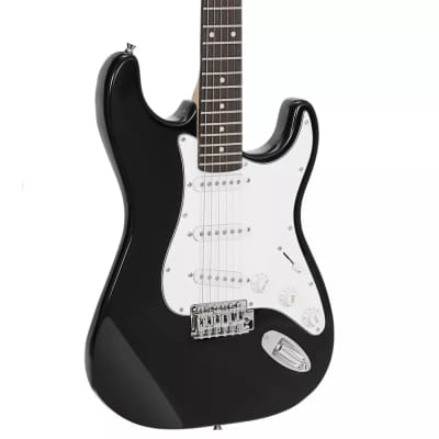Full Size 39" Electric Guitar W/ 10 Watt Amp Gig Bag Case Guitar Strap Beginners image 4