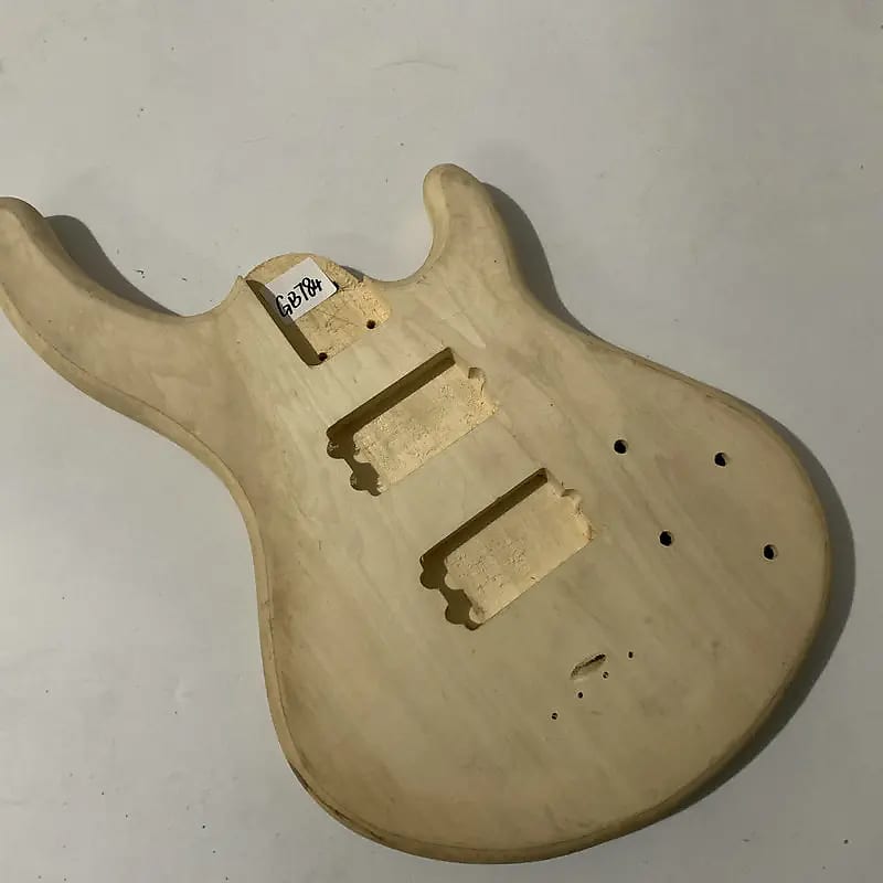 Solid Basswood Unfinished Bass Guitar Body Reverb UK