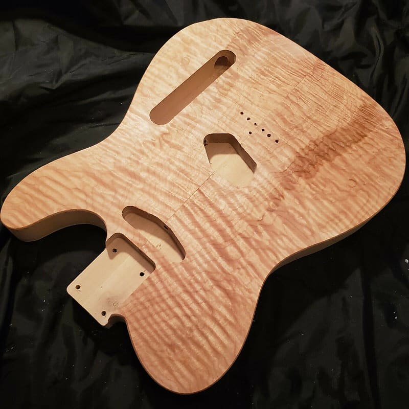 Telecaster Body Flame Maple Front And Back Reverb 6525