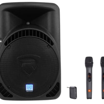 Rockville rpg152k dual 15 best sale powered speakers