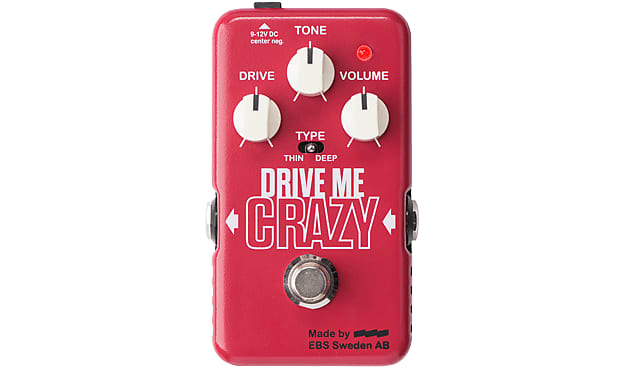 EBS EBS Pedal Blue Label Series- Drive Me Crazy image 1