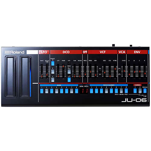 Roland JU-06 Boutique Series Digital Synthesizer Sound Module image 1