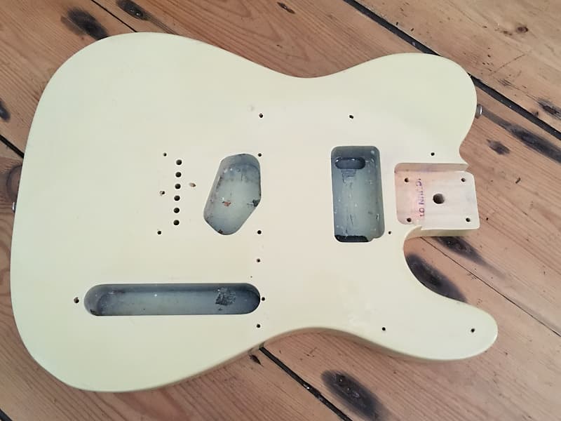 Fender Squier Standard Fat Telecaster Guitar Body Solid 2001 Reverb