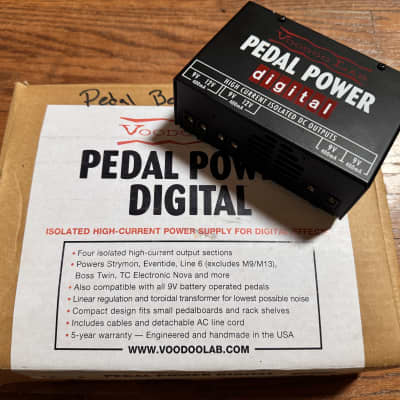 Reverb.com listing, price, conditions, and images for voodoo-lab-pedal-power-digital
