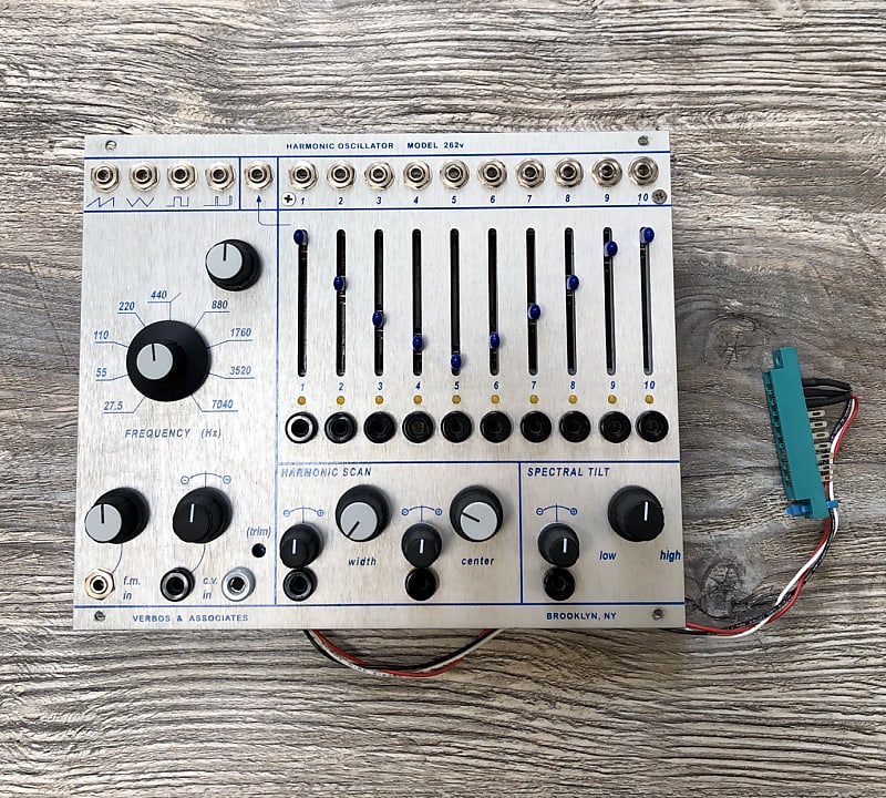 春夏秋冬の最新作商品 buchla verbos 262v モジュラーシンセ - 楽器/器材