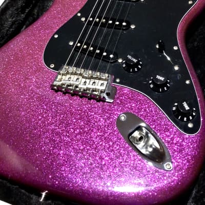 Moollon Stratocaster Purple Sparkle Matching Headstock 2015 - RARE !! image 9