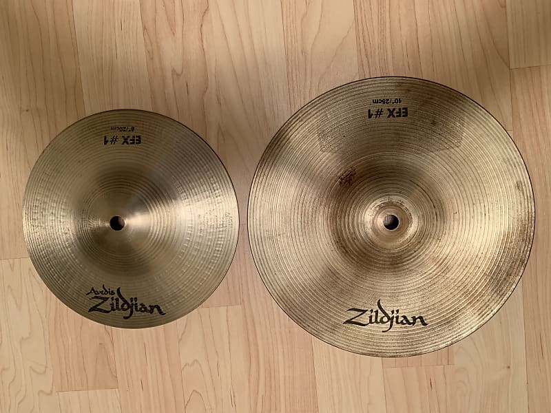 Zildjian EFX#1 Late 80's 8 and 10 inch