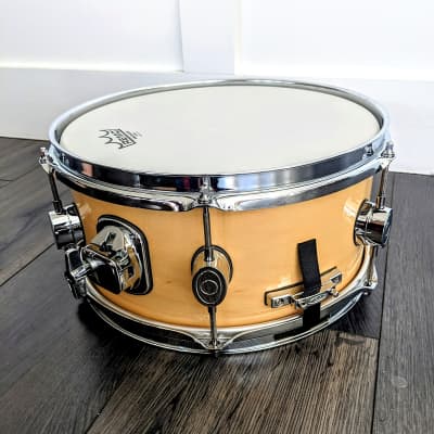 RARE!! Pacific Drums & Percussion PDP by DW Made in Mexico LX Series Popcorn Snare - Natural Lacquer Maple Snare 12" x 6" (better than concept or design series!) image 3