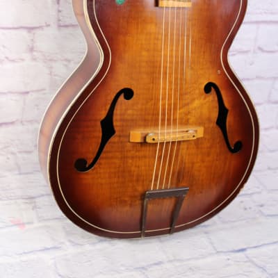 Vintage 1950's KAY Archtop - Maple Fingerboard -Fresh Neck Reset image 2