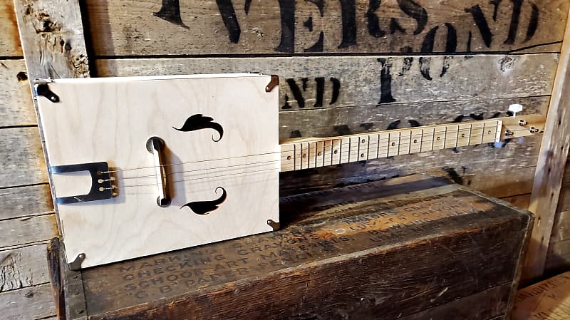 The "Mountain Tenor" 3-string DIY Box Guitar Kit image 1