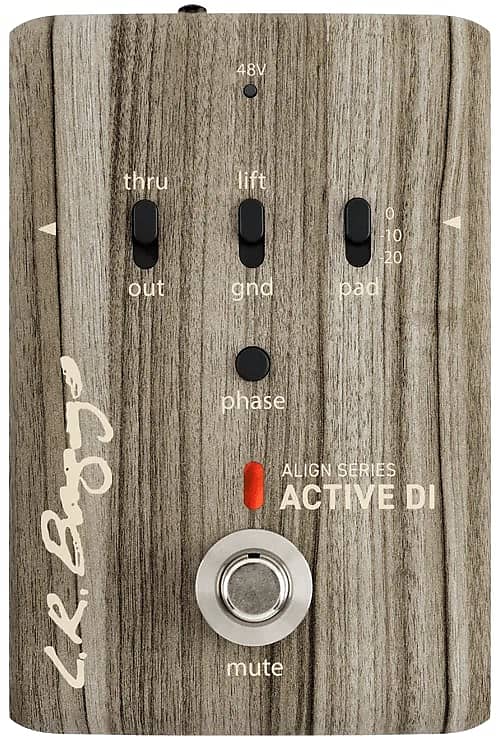 LR Baggs Align Active DI All-Discrete Active DI Pedal (Open Box) image 1
