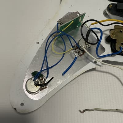 2000's Ibanez RG Series Style Guitar Loaded White Pickguard Set Pickups image 7